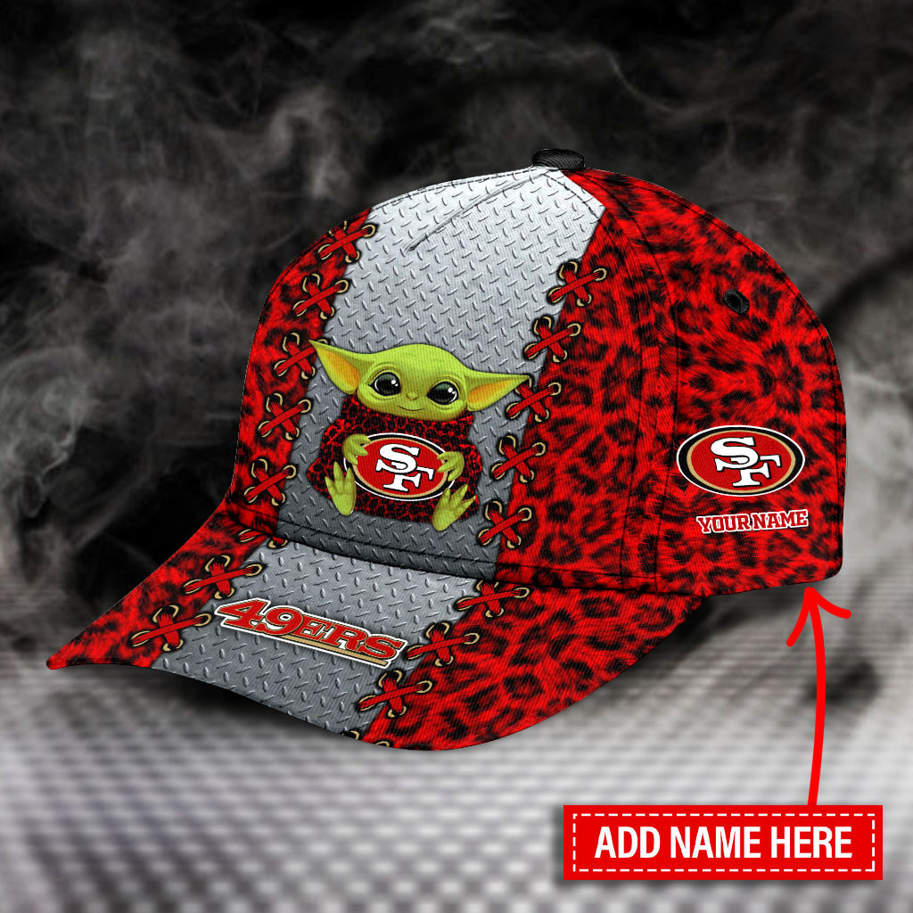 Adeenyc San Francisco 49ers NFL Personalized Hats Baseball Caps Classic Caps for men, women