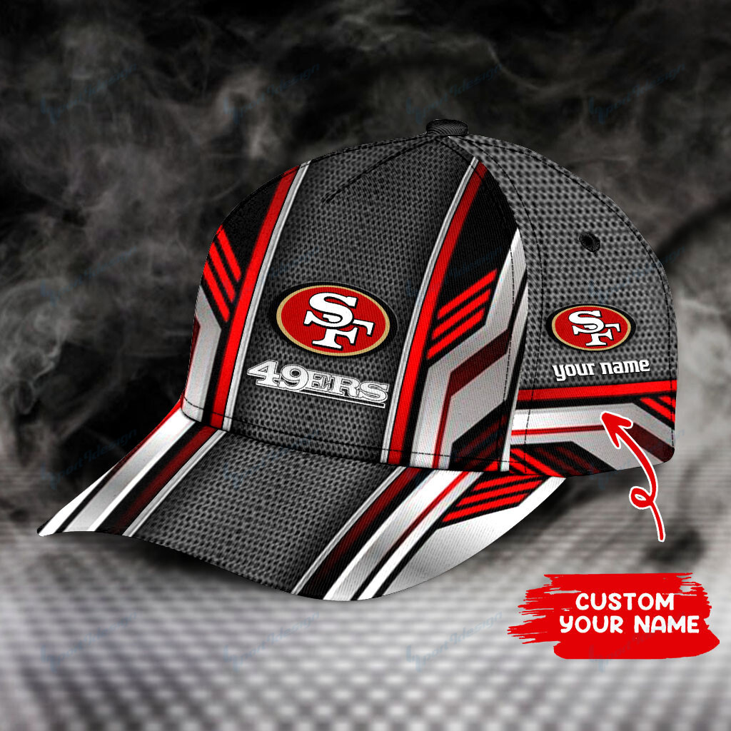 Adeenyc San Francisco 49ers NFL Personalized Hats Baseball Caps Classic Caps for men, women