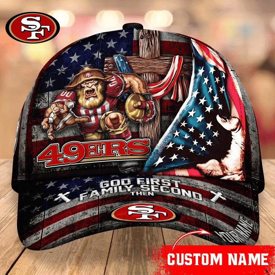 Adeenyc San Francisco 49ers NFL Personalized Hats Baseball Caps Classic Caps for men, women