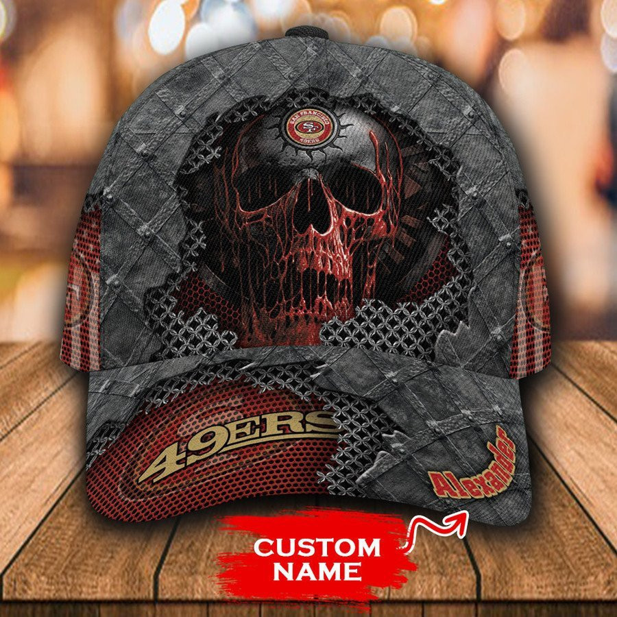 Adeenyc San Francisco 49ers NFL Personalized Hats Baseball Caps Classic Caps for men, women
