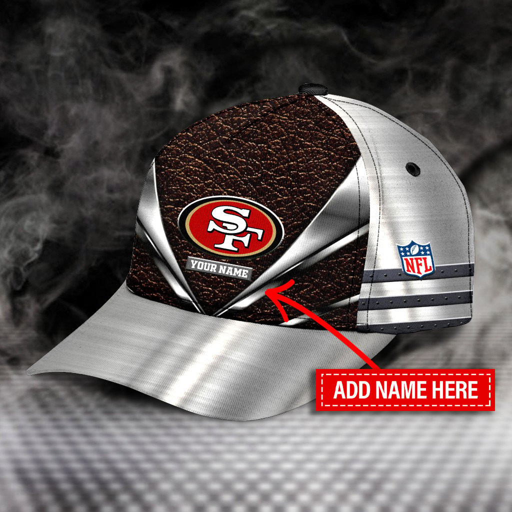 Adeenyc San Francisco 49ers NFL Personalized Hats Baseball Caps Classic Caps for men, women