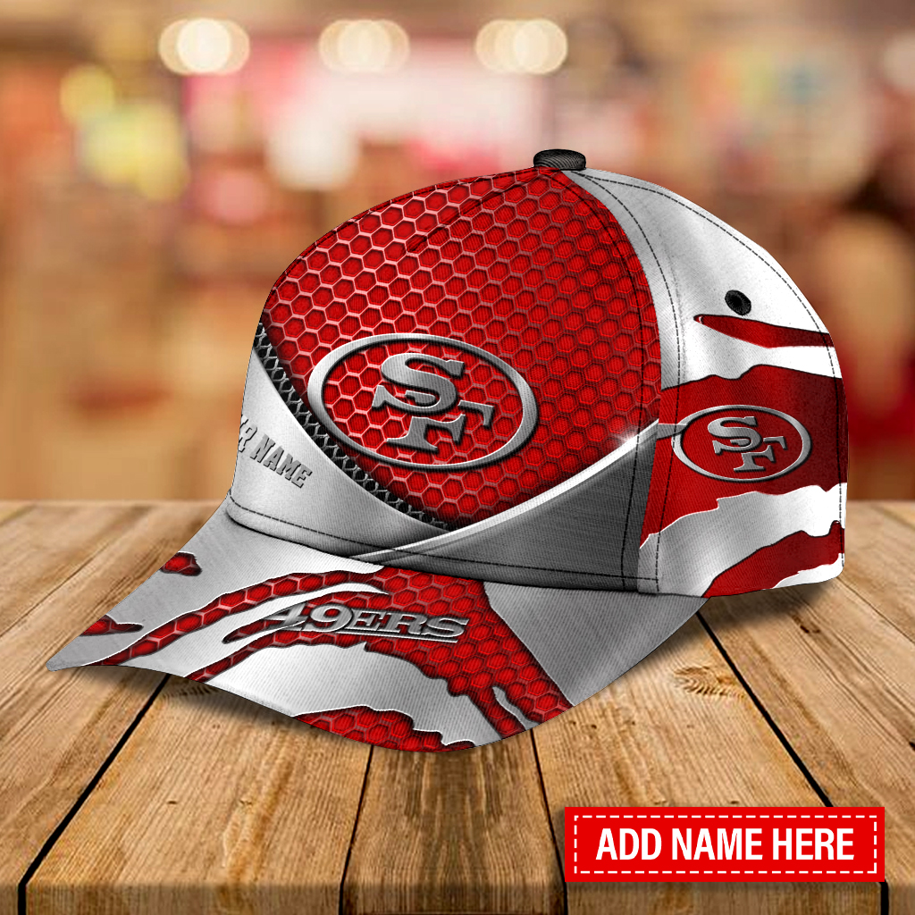 Adeenyc San Francisco 49ers NFL Personalized Hats Baseball Caps Classic Caps for men, women