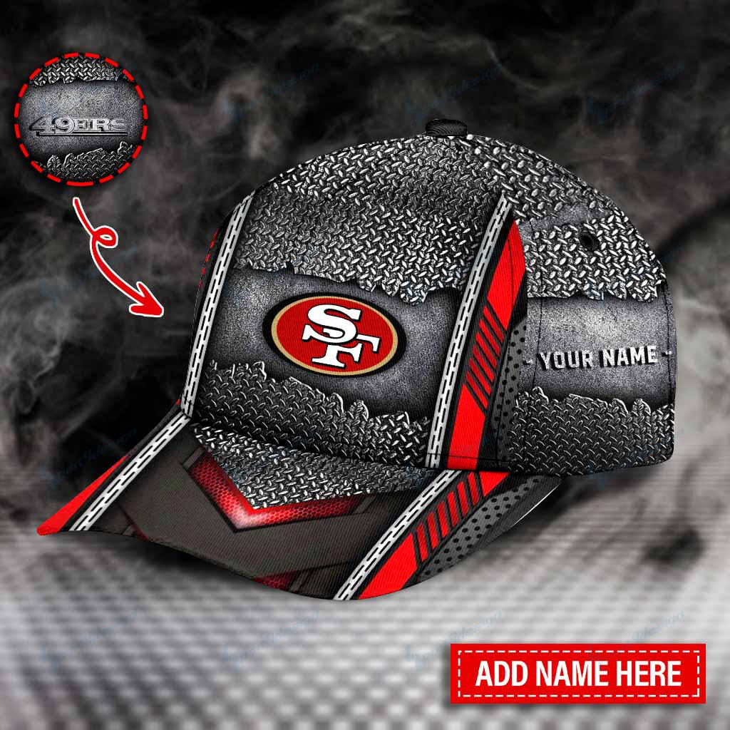 Adeenyc San Francisco 49ers NFL Personalized Hats Baseball Caps Classic Caps for men, women