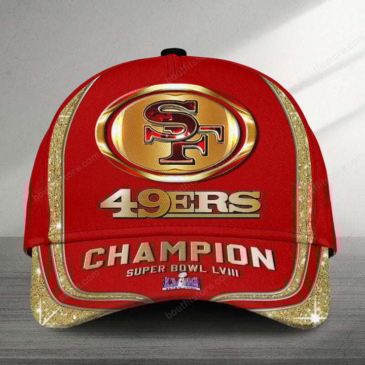 Adeenyc San Francisco 49ers NFL Personalized Hats Baseball Caps Classic Caps for men, women