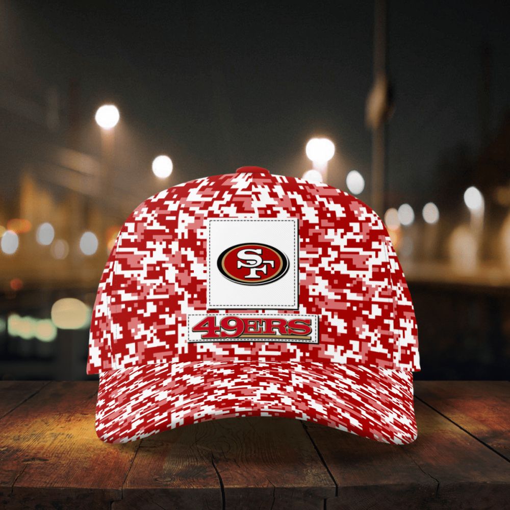 Adeenyc San Francisco 49ers NFL Personalized Hats Baseball Caps Classic Caps for men, women