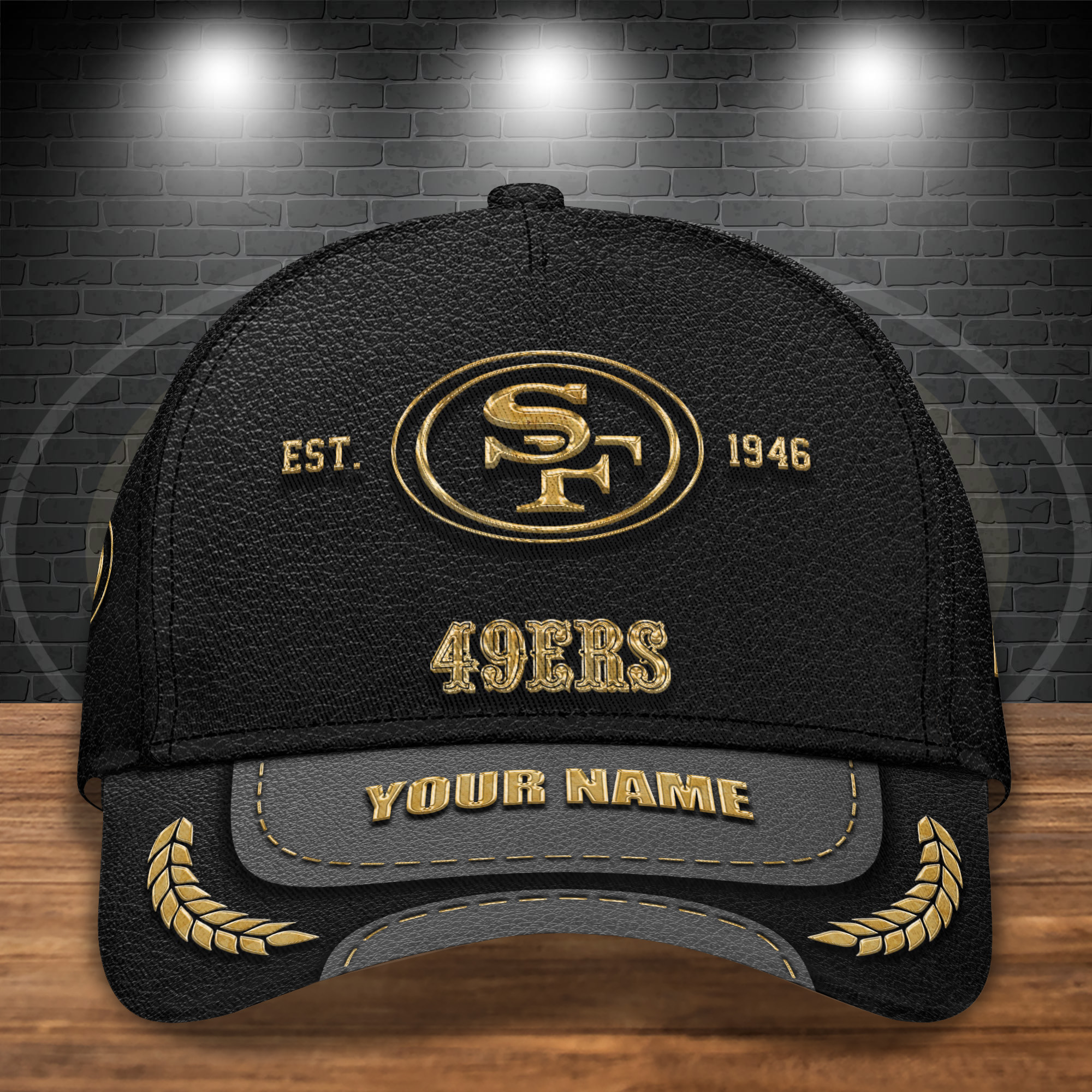 Adeenyc San Francisco 49ers NFL Personalized Hats Baseball Caps Classic Caps for men, women