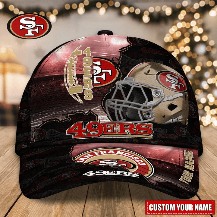 Adeenyc San Francisco 49ers NFL Personalized Hats Baseball Caps Classic Caps for men, women