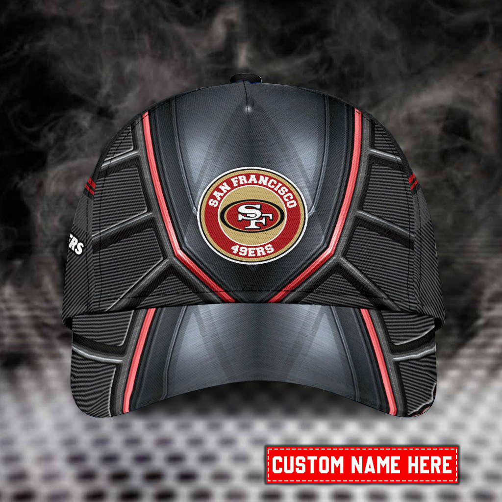 Adeenyc San Francisco 49ers NFL Personalized Hats Baseball Caps Classic Caps for men, women