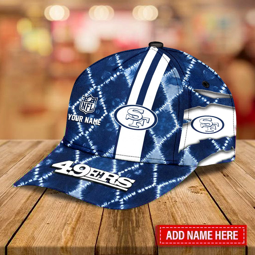 Adeenyc San Francisco 49ers NFL Personalized Hats Baseball Caps Classic Caps for men, women