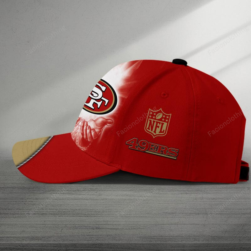 Adeenyc San Francisco 49ers NFL Personalized Hats Baseball Caps Classic Caps for men, women