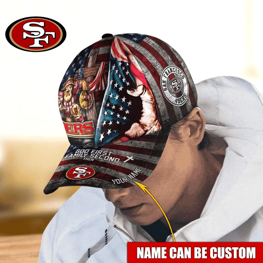 Adeenyc San Francisco 49ers NFL Personalized Hats Baseball Caps Classic Caps for men, women