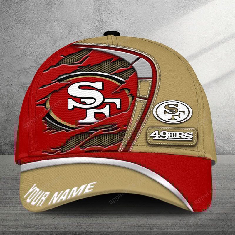 Adeenyc San Francisco 49ers NFL Personalized Hats Baseball Caps Classic Caps for men, women