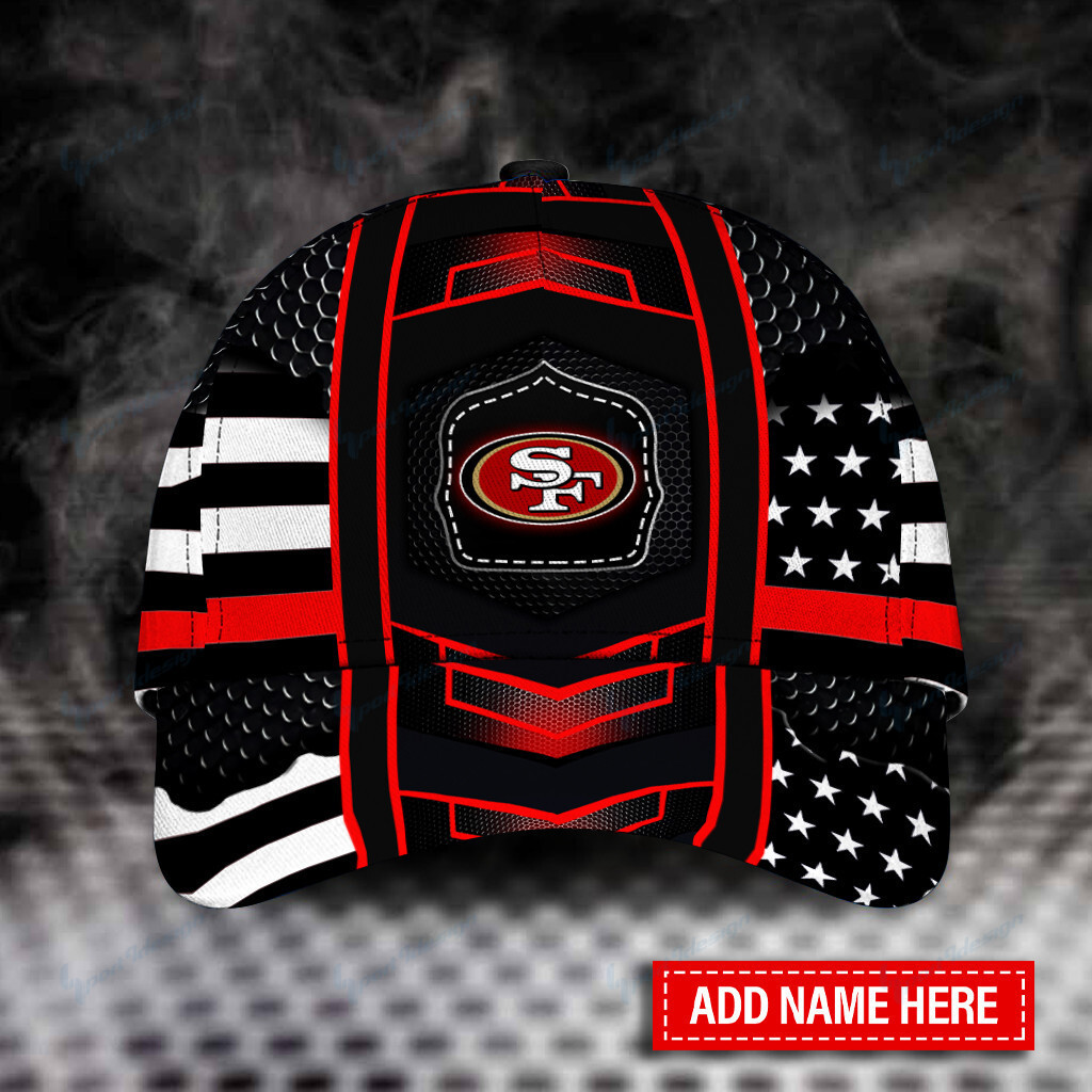 Adeenyc San Francisco 49ers NFL Personalized Hats Baseball Caps Classic Caps for men, women