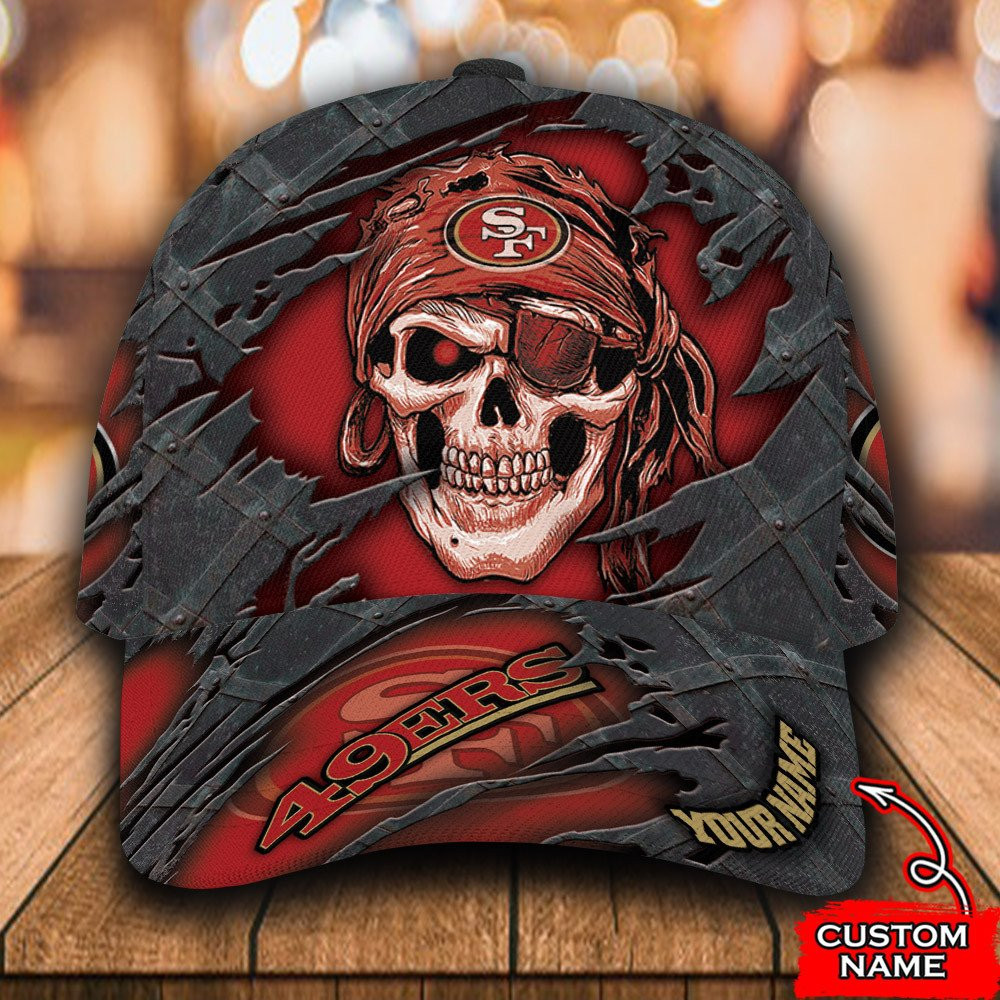 Adeenyc San Francisco 49ers NFL Personalized Hats Baseball Caps Classic Caps for men, women