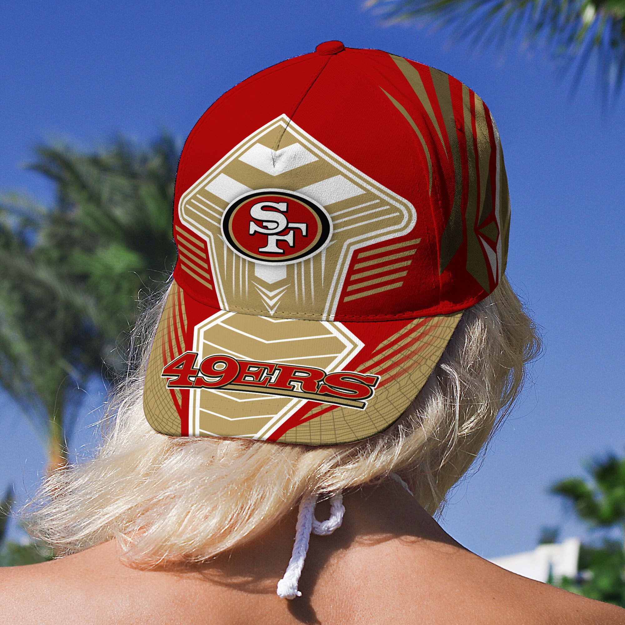 Adeenyc San Francisco 49ers NFL Personalized Hats Baseball Caps Classic Caps for men, women
