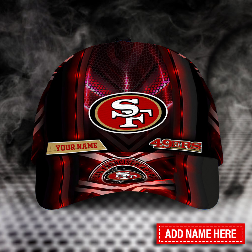 Adeenyc San Francisco 49ers NFL Personalized Hats Baseball Caps Classic Caps for men, women