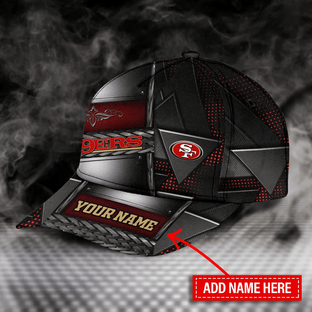 Adeenyc San Francisco 49ers NFL Personalized Hats Baseball Caps Classic Caps for men, women