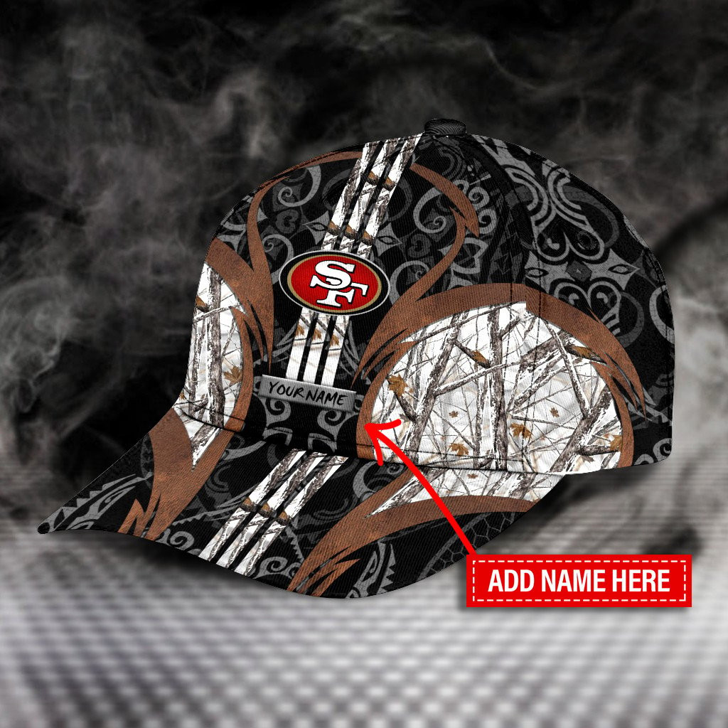 Adeenyc San Francisco 49ers NFL Personalized Hats Baseball Caps Classic Caps for men, women