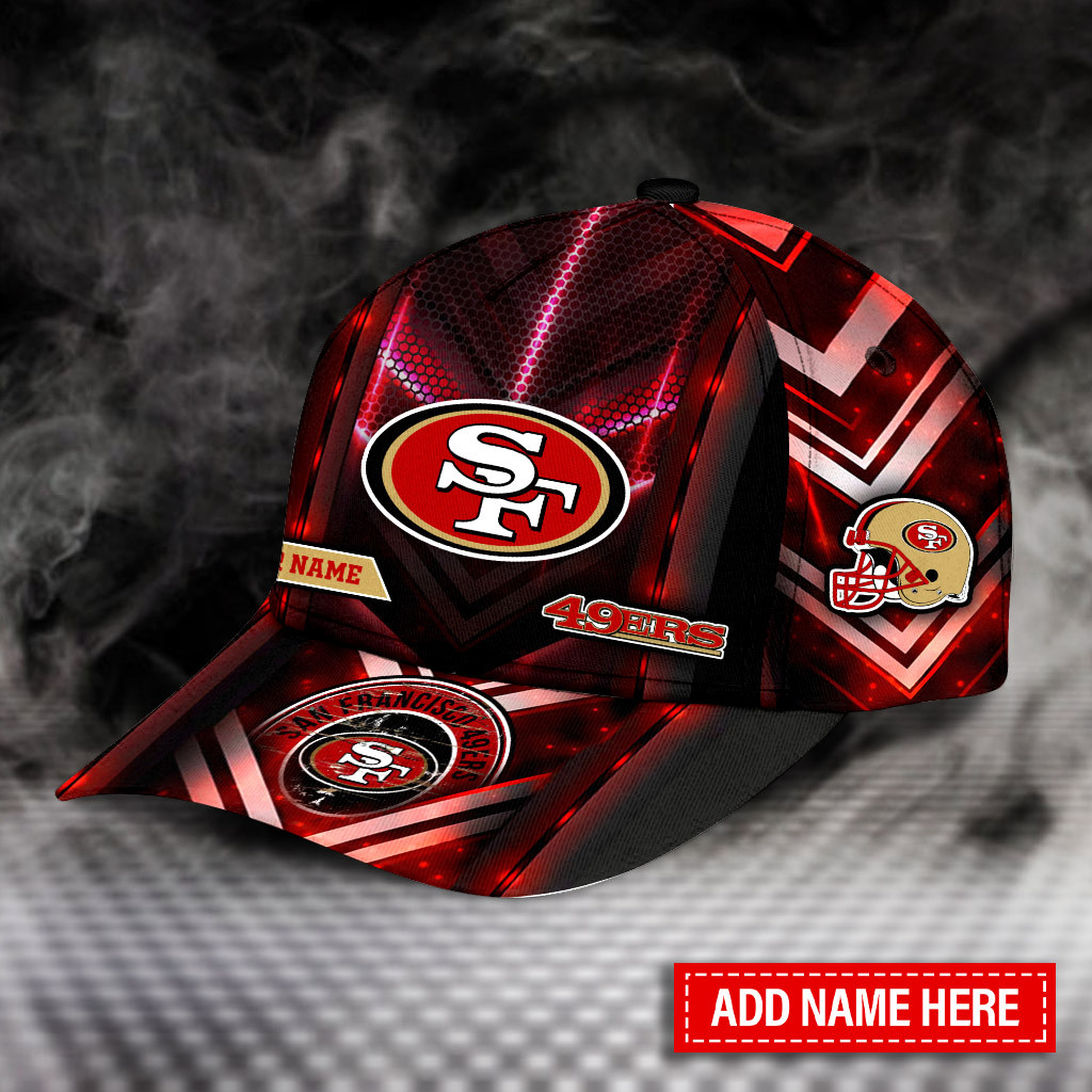 Adeenyc San Francisco 49ers NFL Personalized Hats Baseball Caps Classic Caps for men, women