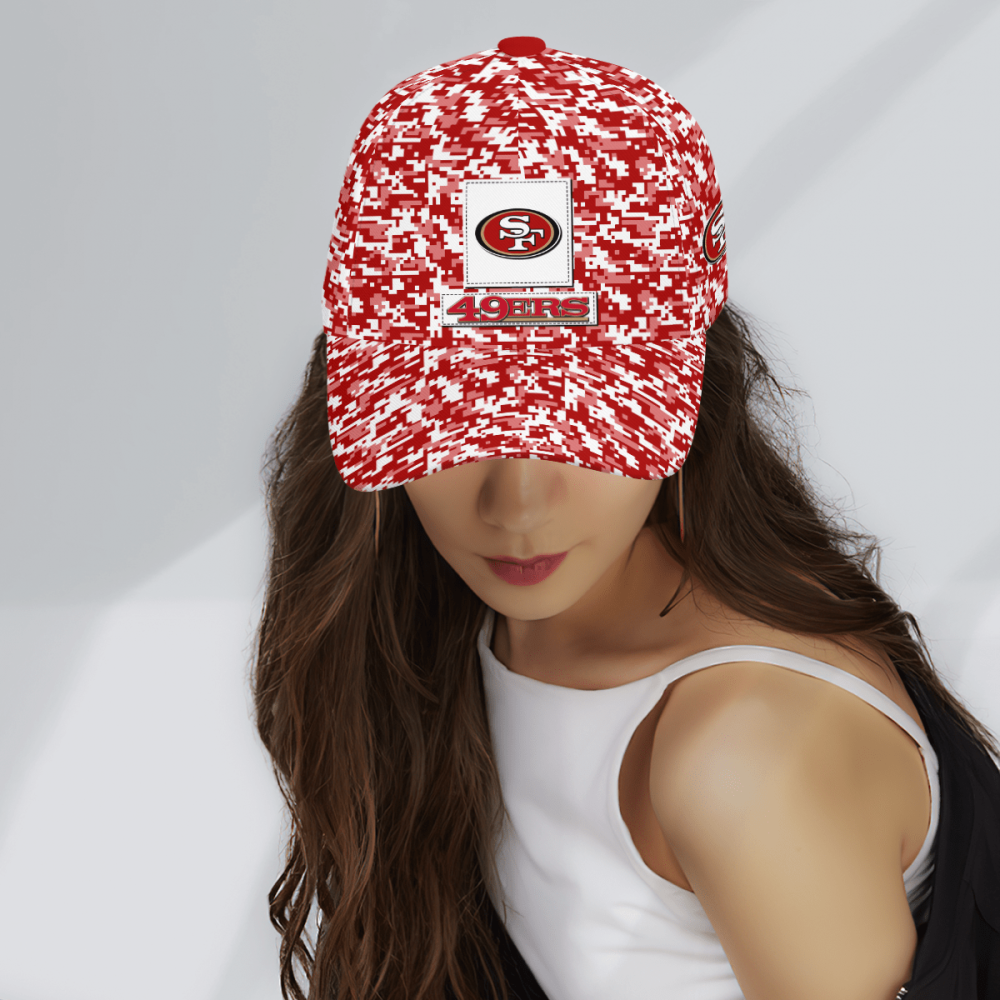 Adeenyc San Francisco 49ers NFL Personalized Hats Baseball Caps Classic Caps for men, women