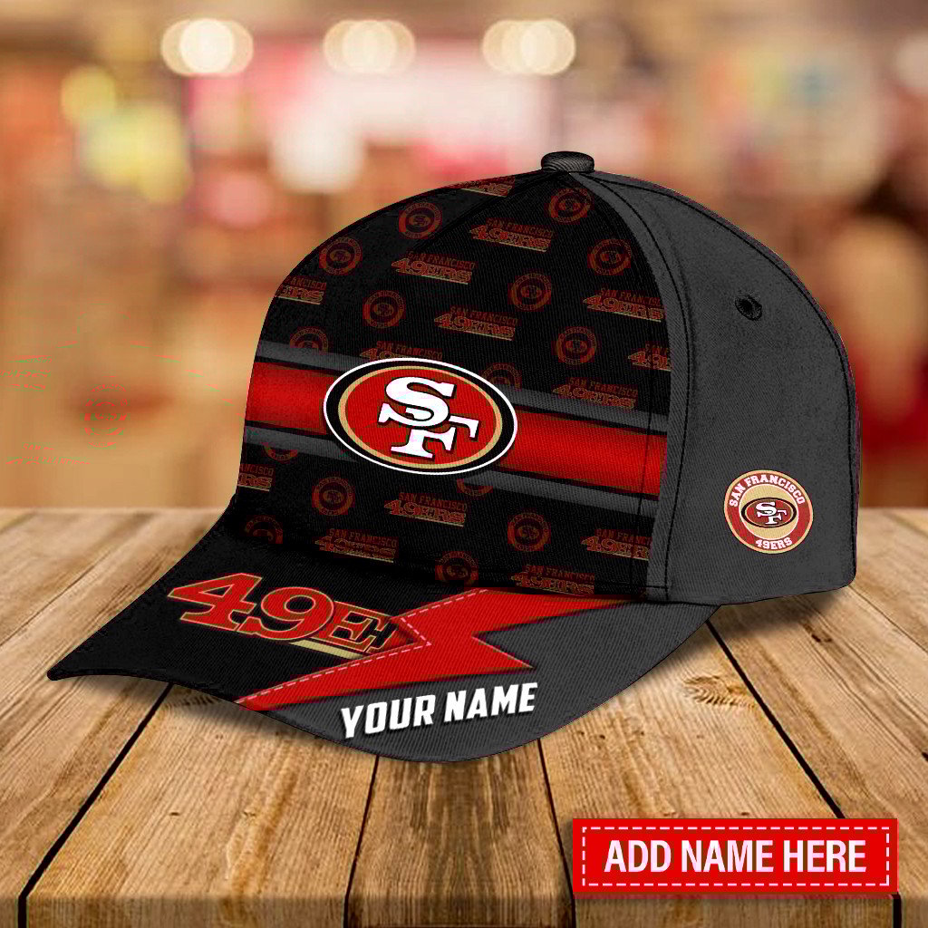 Adeenyc San Francisco 49ers NFL Personalized Hats Baseball Caps Classic Caps for men, women