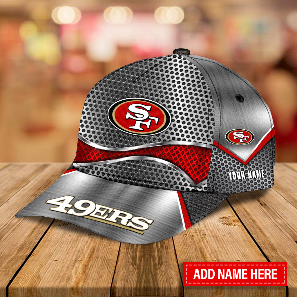 Adeenyc San Francisco 49ers NFL Personalized Hats Baseball Caps Classic Caps for men, women