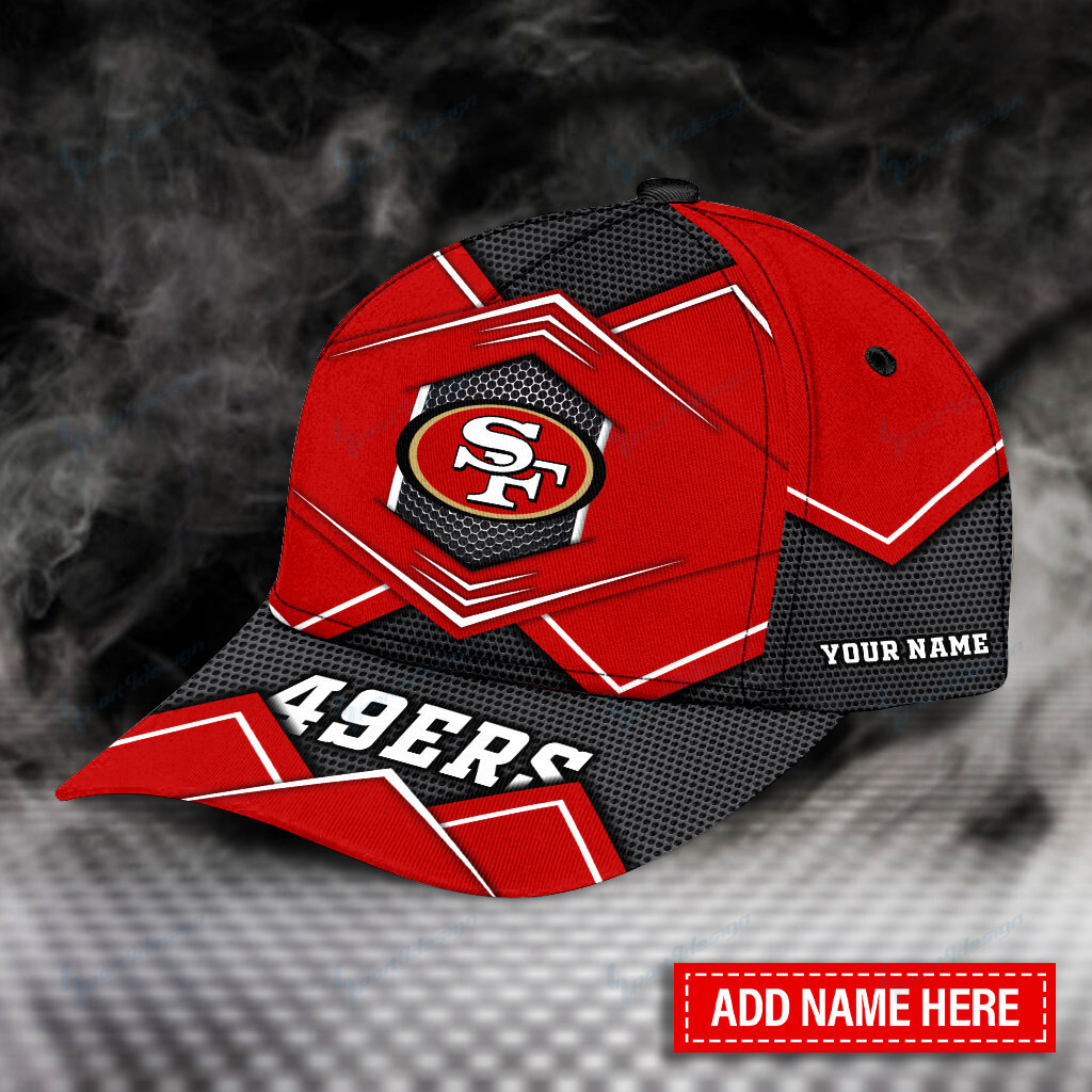 Adeenyc San Francisco 49ers NFL Personalized Hats Baseball Caps Classic Caps for men, women