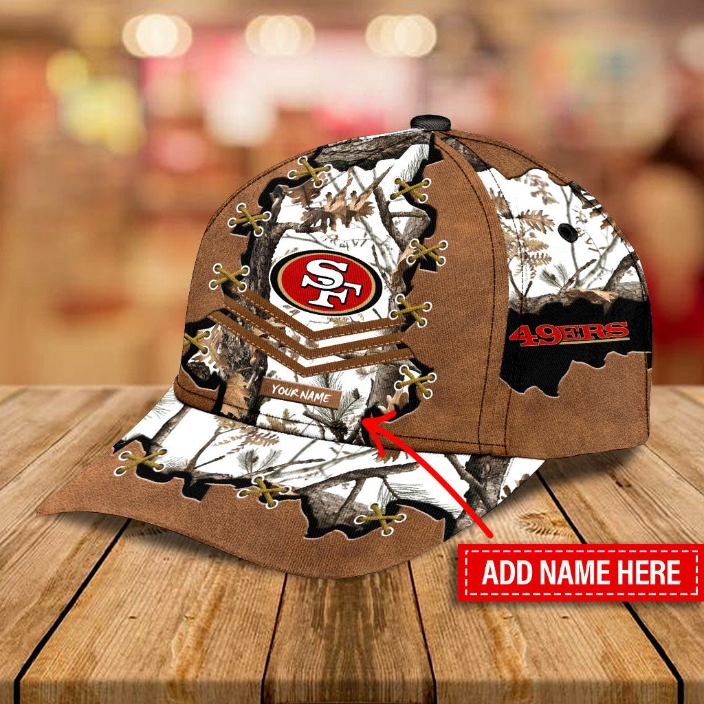 Adeenyc San Francisco 49ers NFL Personalized Hats Baseball Caps Classic Caps for men, women