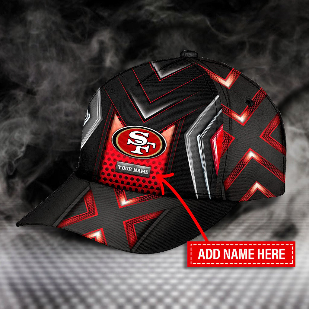 Adeenyc San Francisco 49ers NFL Personalized Hats Baseball Caps Classic Caps for men, women