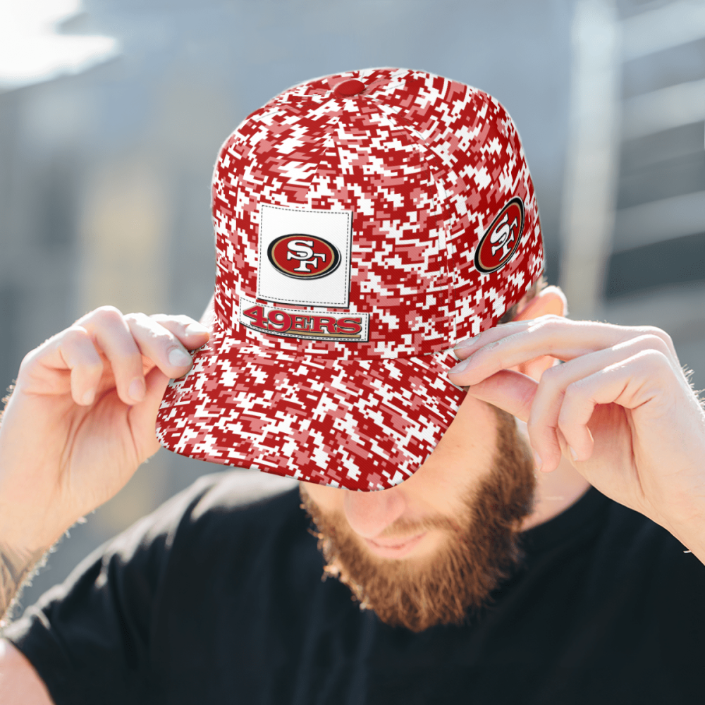 Adeenyc San Francisco 49ers NFL Personalized Hats Baseball Caps Classic Caps for men, women