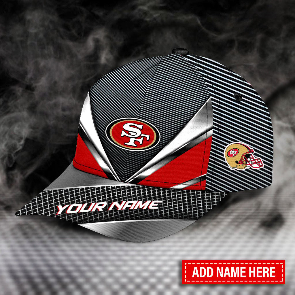 Adeenyc San Francisco 49ers NFL Personalized Hats Baseball Caps Classic Caps for men, women