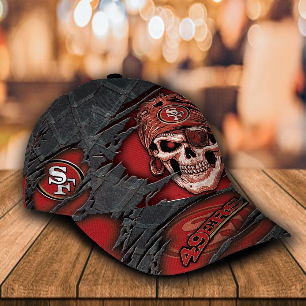 Adeenyc San Francisco 49ers NFL Personalized Hats Baseball Caps Classic Caps for men, women