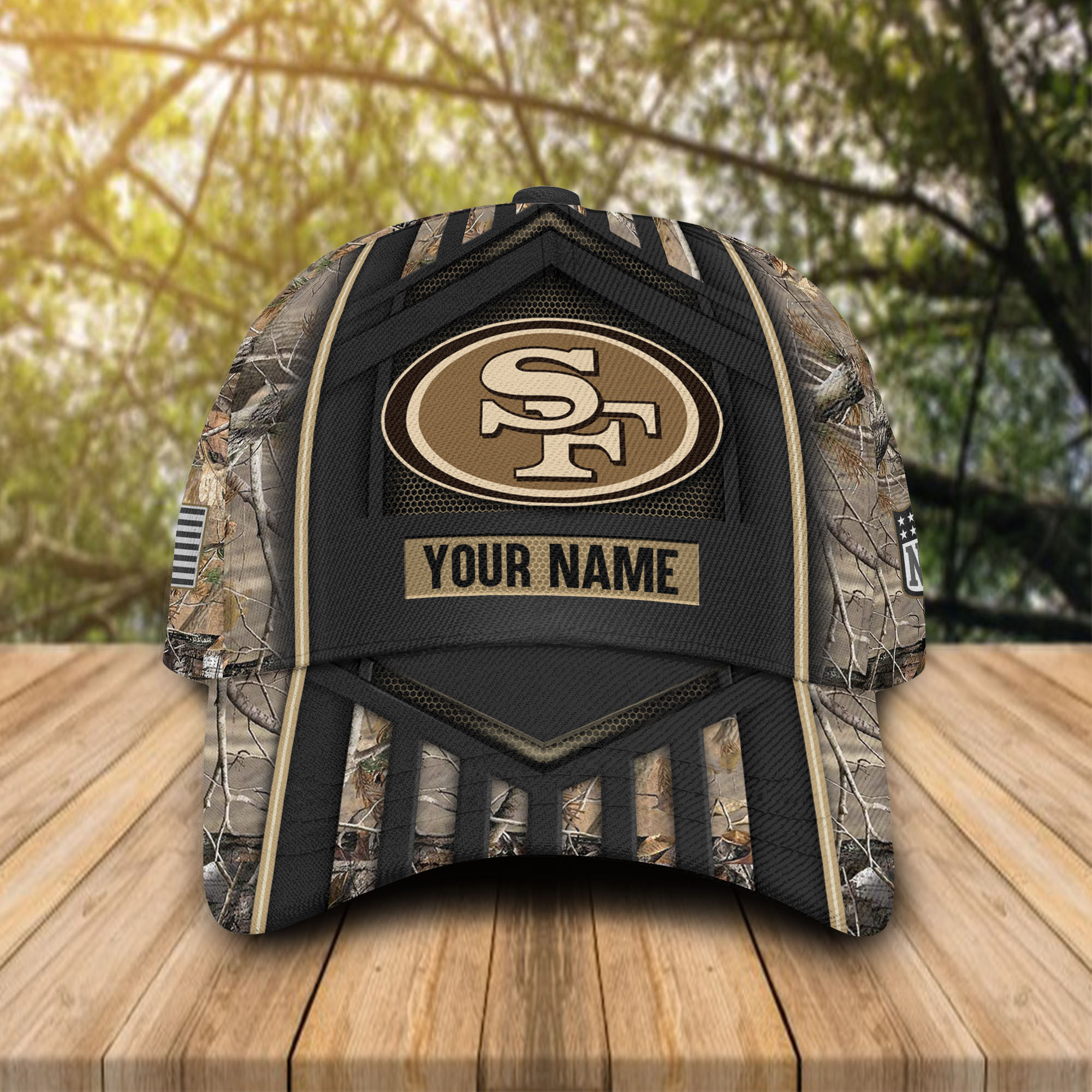Adeenyc San Francisco 49ers NFL Personalized Hats Baseball Caps Classic Caps for men, women