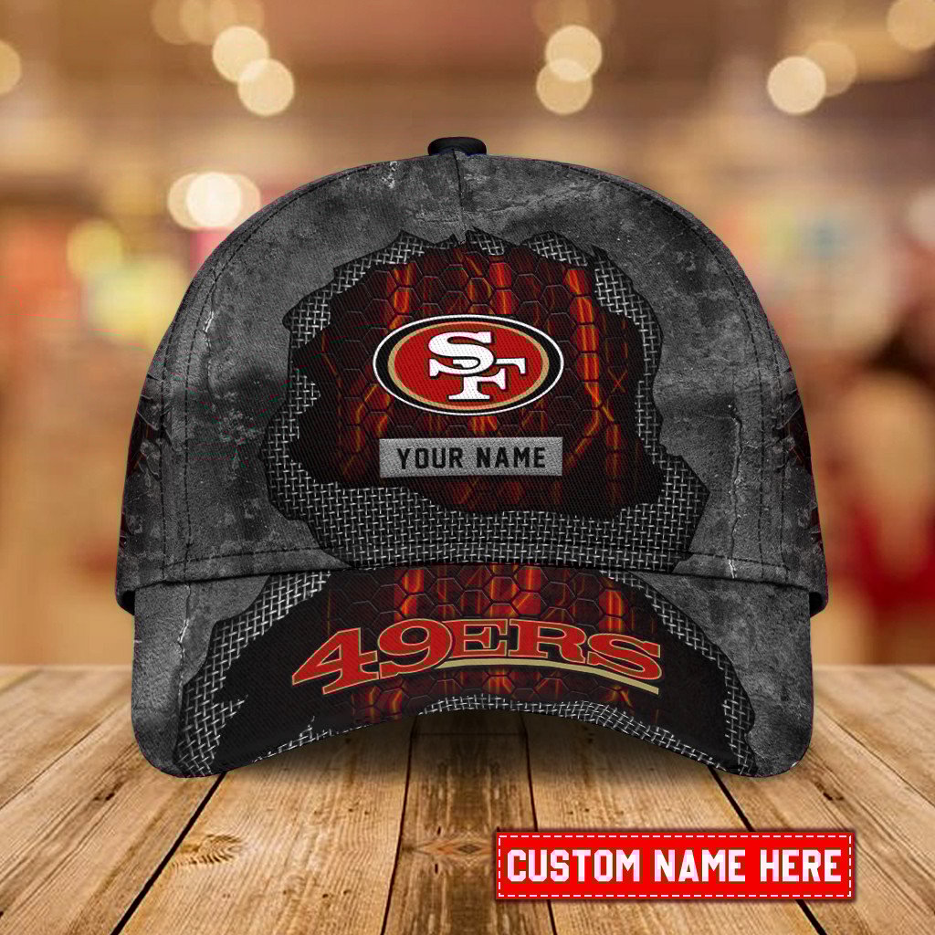 Adeenyc San Francisco 49ers NFL Personalized Hats Baseball Caps Classic Caps for men, women