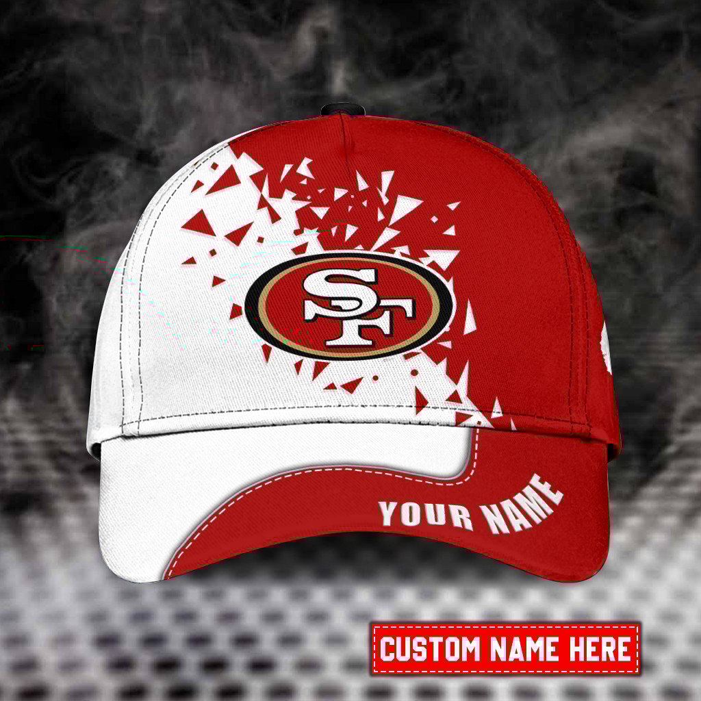 Adeenyc San Francisco 49ers NFL Personalized Hats Baseball Caps Classic Caps for men, women