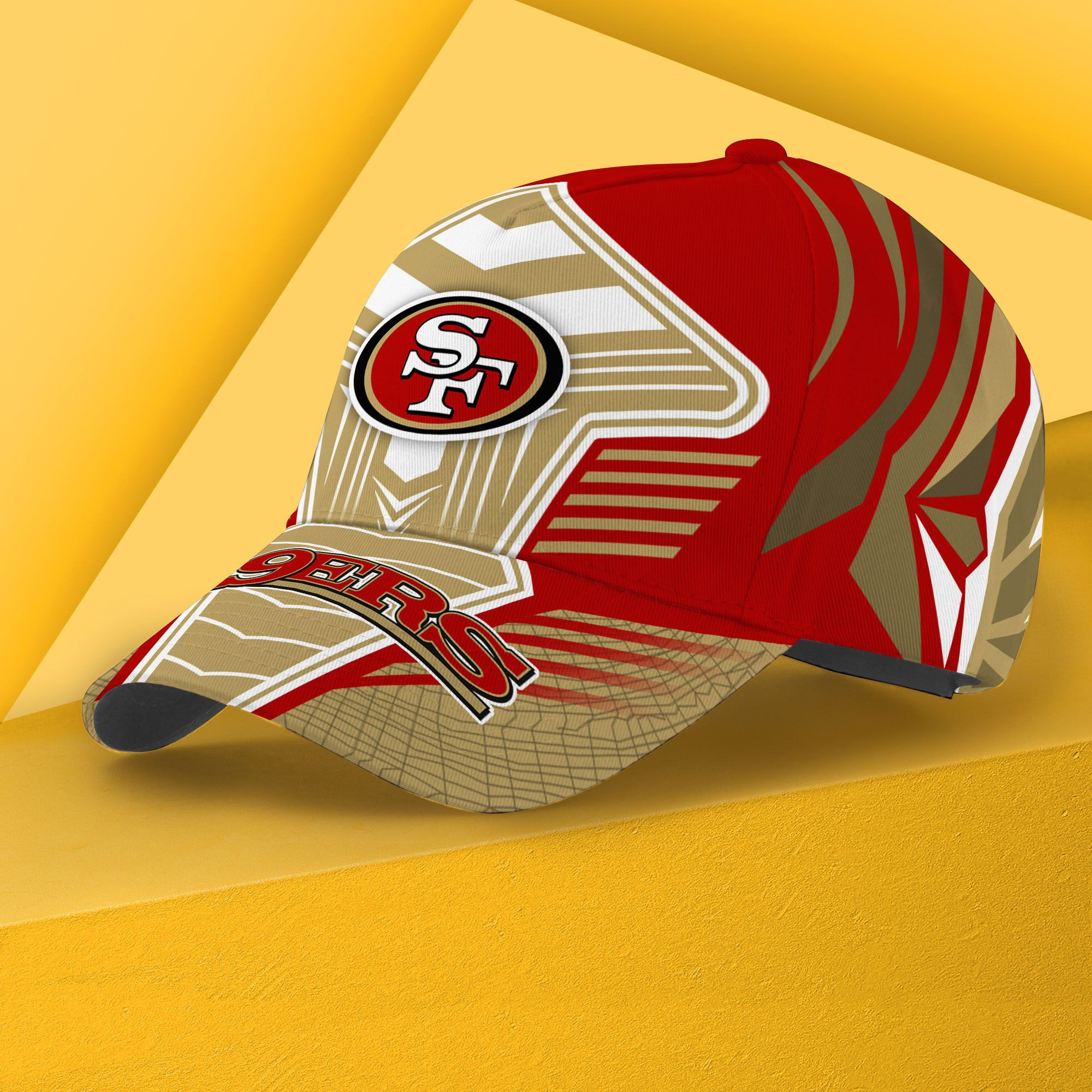 Adeenyc San Francisco 49ers NFL Personalized Hats Baseball Caps Classic Caps for men, women