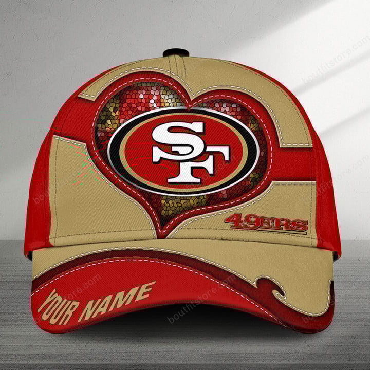 Adeenyc San Francisco 49ers NFL Personalized Hats Baseball Caps Classic Caps for men, women