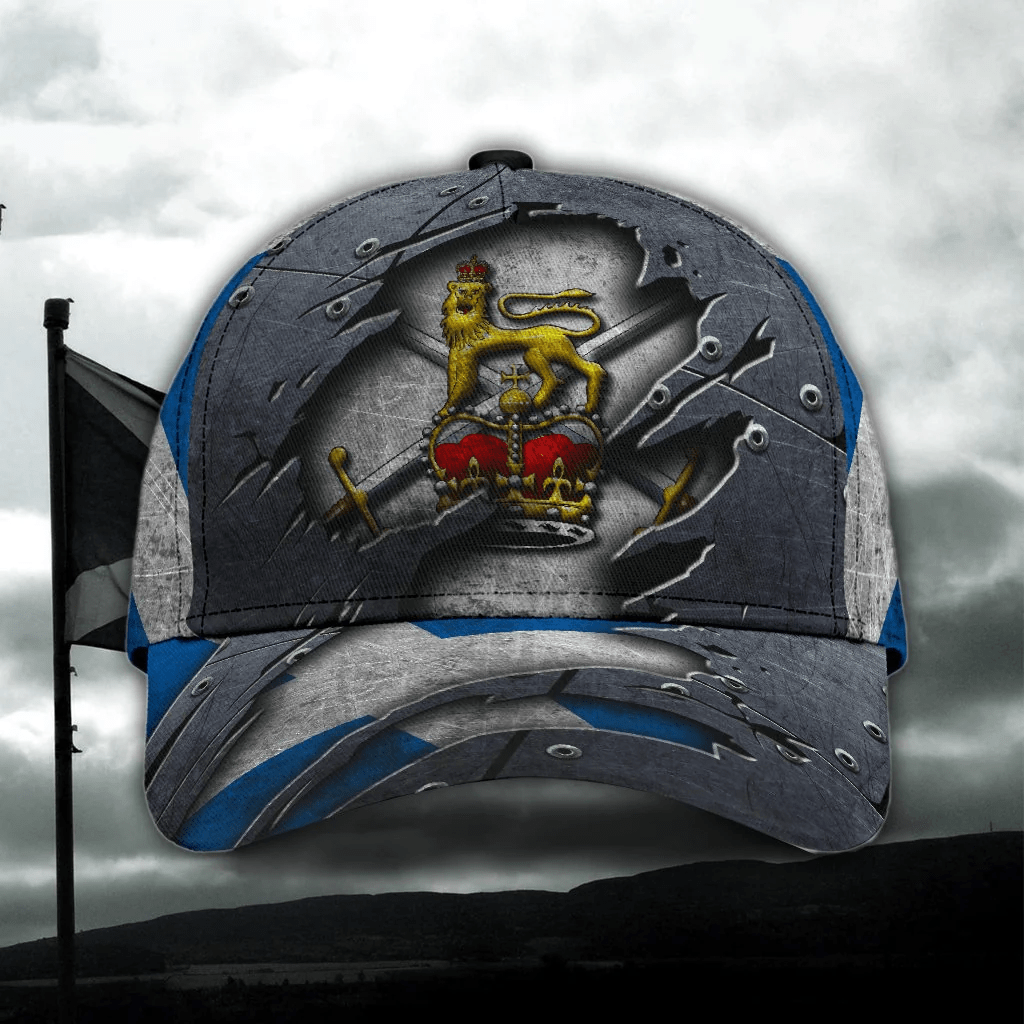 Adeenyc Scottish Veteran Classic Cap Scratch Style Trucker Hats Custom Hats Gifts For Men & Women