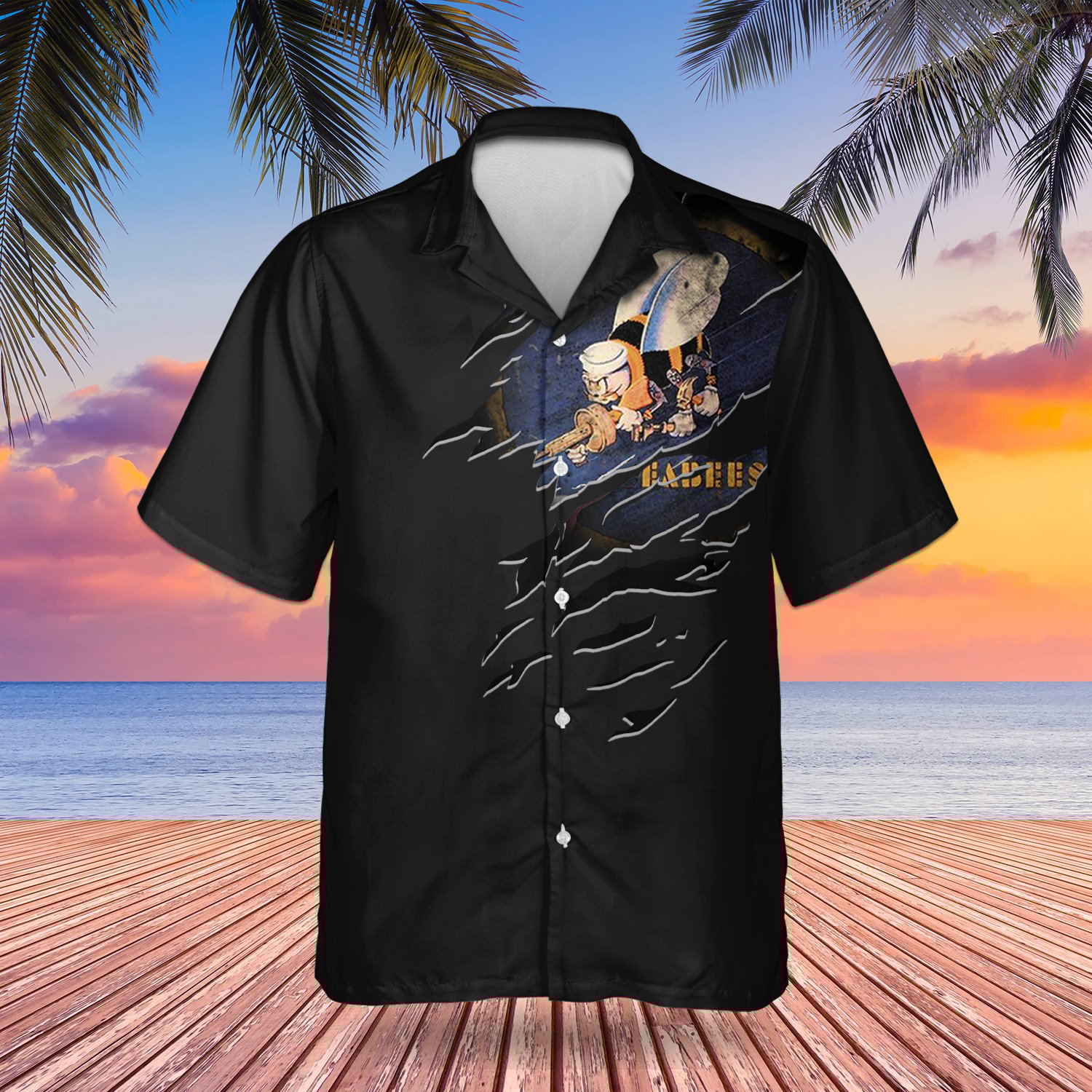 Adeenyc Seabees Hat 3D Print Unique Vintage Old Retro American Flag Cap Men's Trucker Hats Custom Hats Gifts For Men & Women