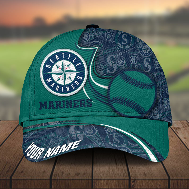 Adeenyc Seattle Mariners Personalized Hats Baseball Caps Classic Caps for men, women