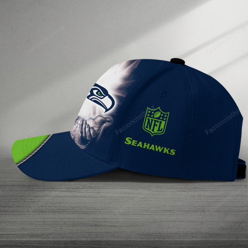 Adeenyc Seattle Seahawks NFL Personalized Hats Baseball Caps Classic Caps for men, women