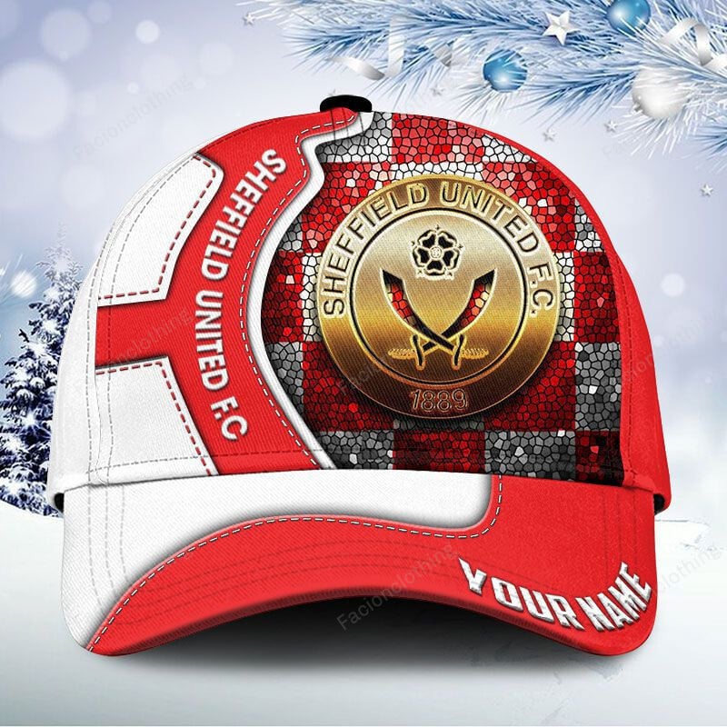Adeenyc Sheffield United F.C EPL Personalized Hats Baseball Caps Classic Caps for men, women