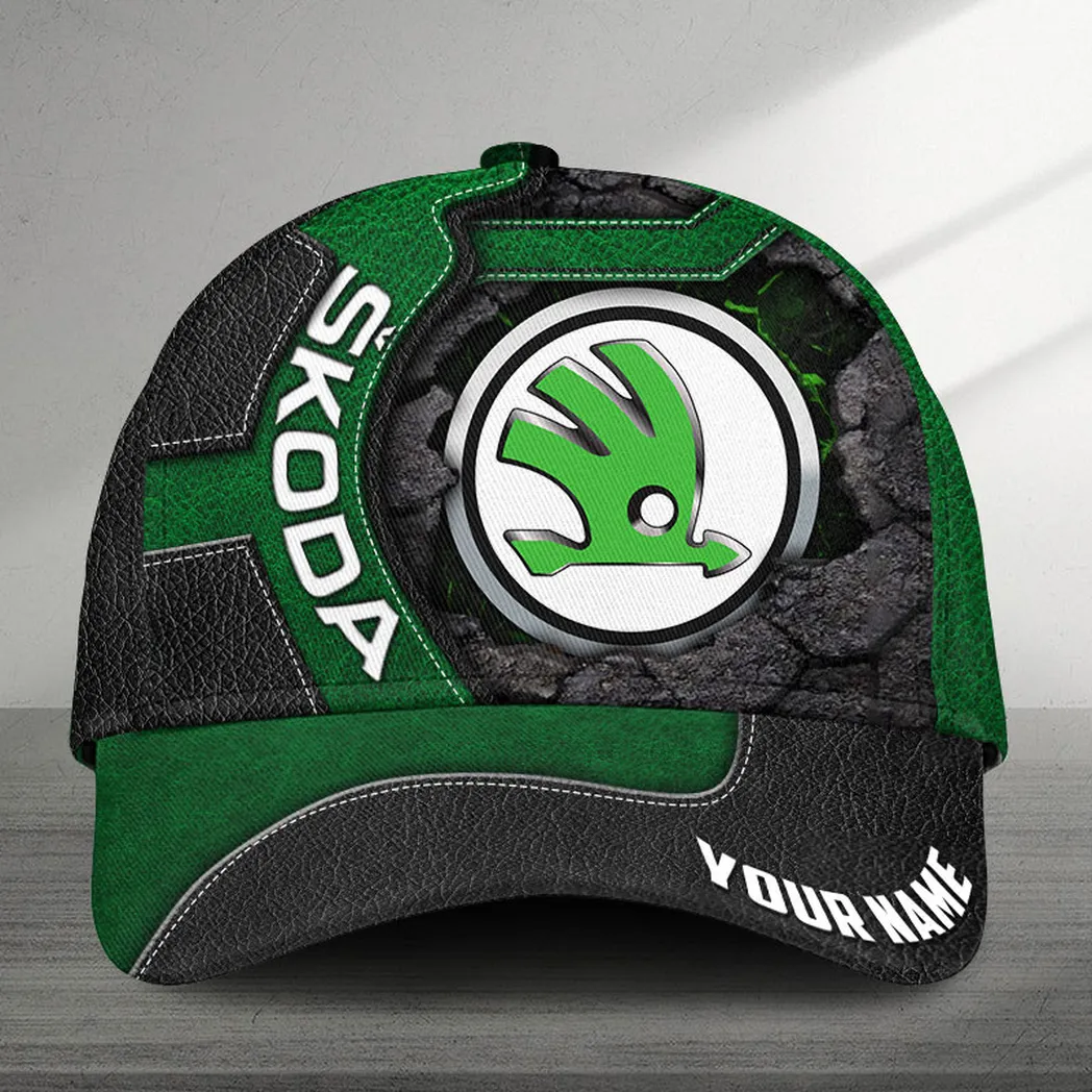 Adeenyc Skoda Classic Cap, Personalized Hat 3d Baseball Cap Classic Hat 