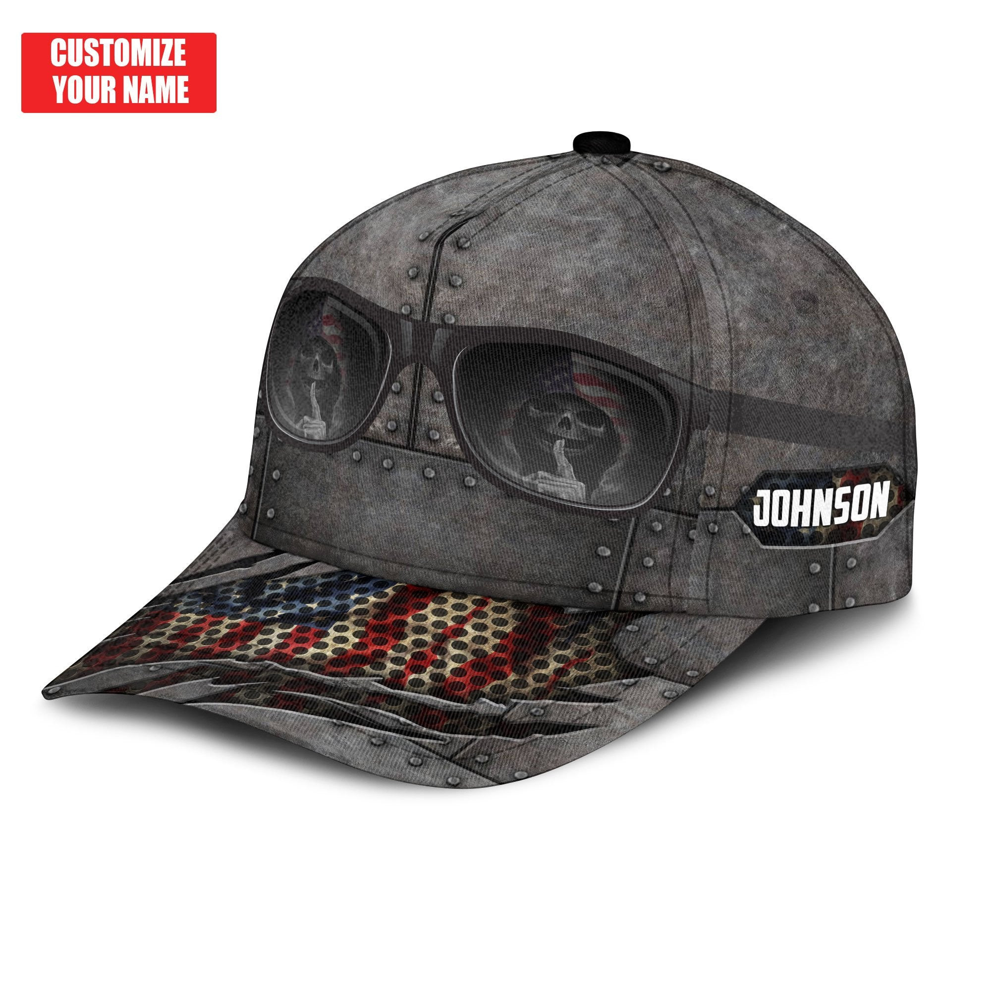 Adeenyc Skull Classic Cap Trucker Hats Custom Hats Gifts For Men & Women