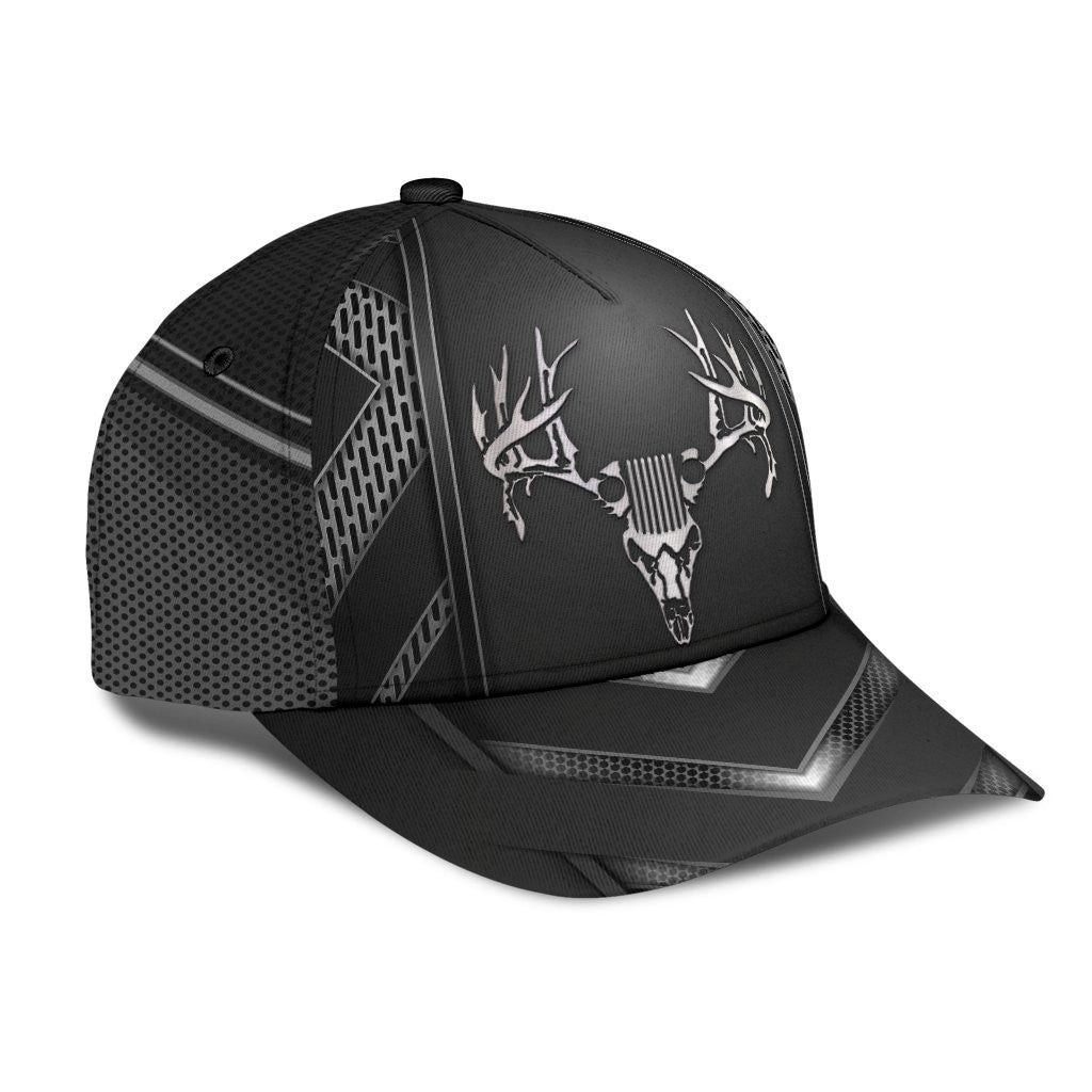 Adeenyc Skull Gifts Hunting Jp Classic Cap Trucker Hats Custom Hats Gifts For Men & Women