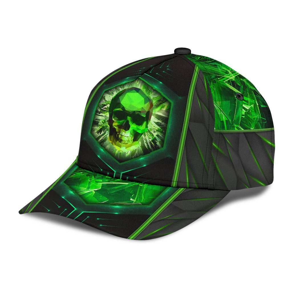 Adeenyc Skull Gifts Skull Crystal Classic Cap Trucker Hats Custom Hats Gifts For Men & Women
