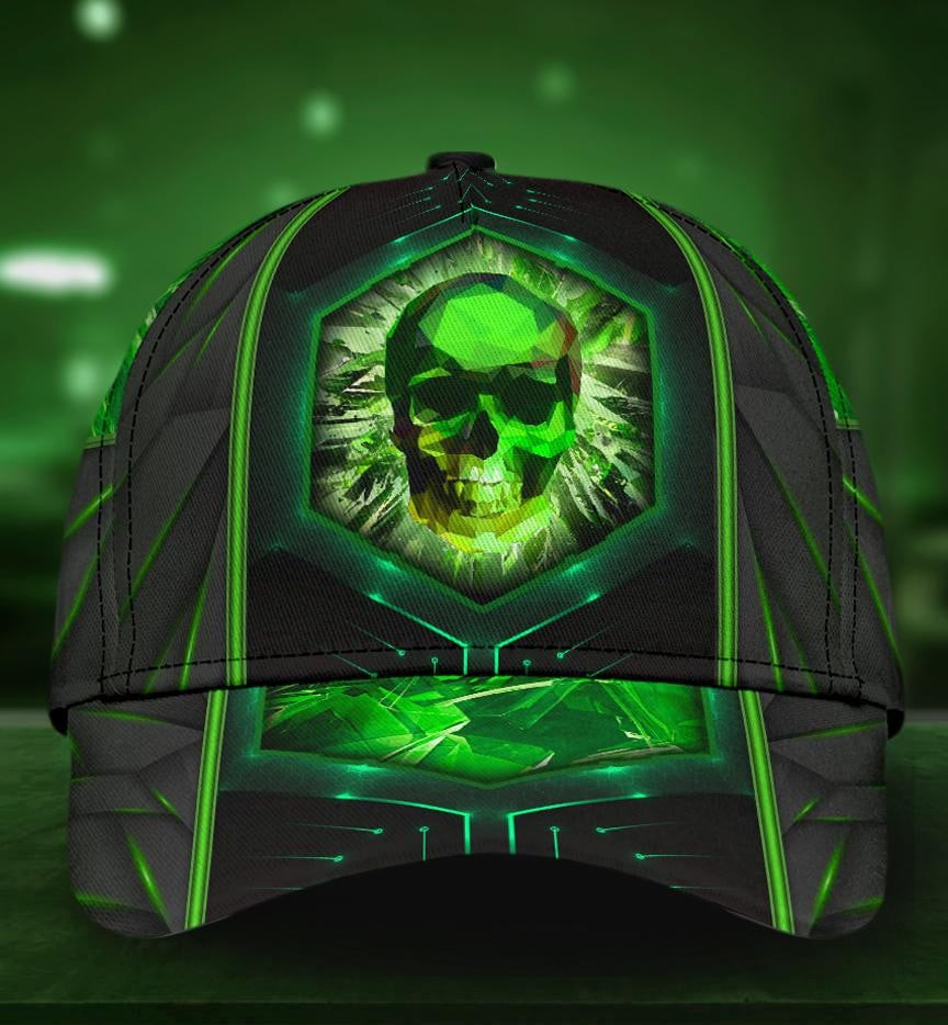 Adeenyc Skull Gifts Skull Crystal Classic Cap Trucker Hats Custom Hats Gifts For Men & Women