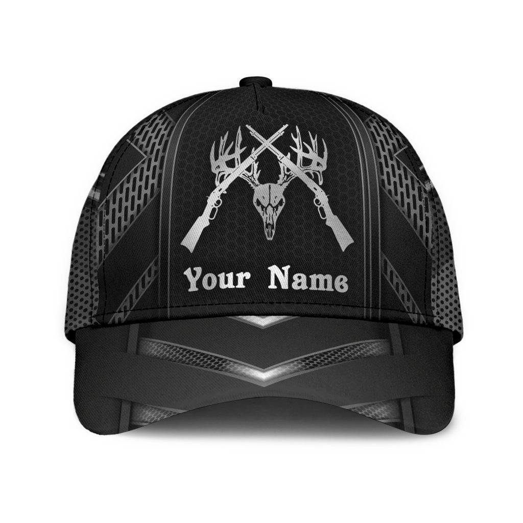Adeenyc Skull Gifts Skull Hunting Classic Cap Trucker Hats Custom Hats Gifts For Men & Women