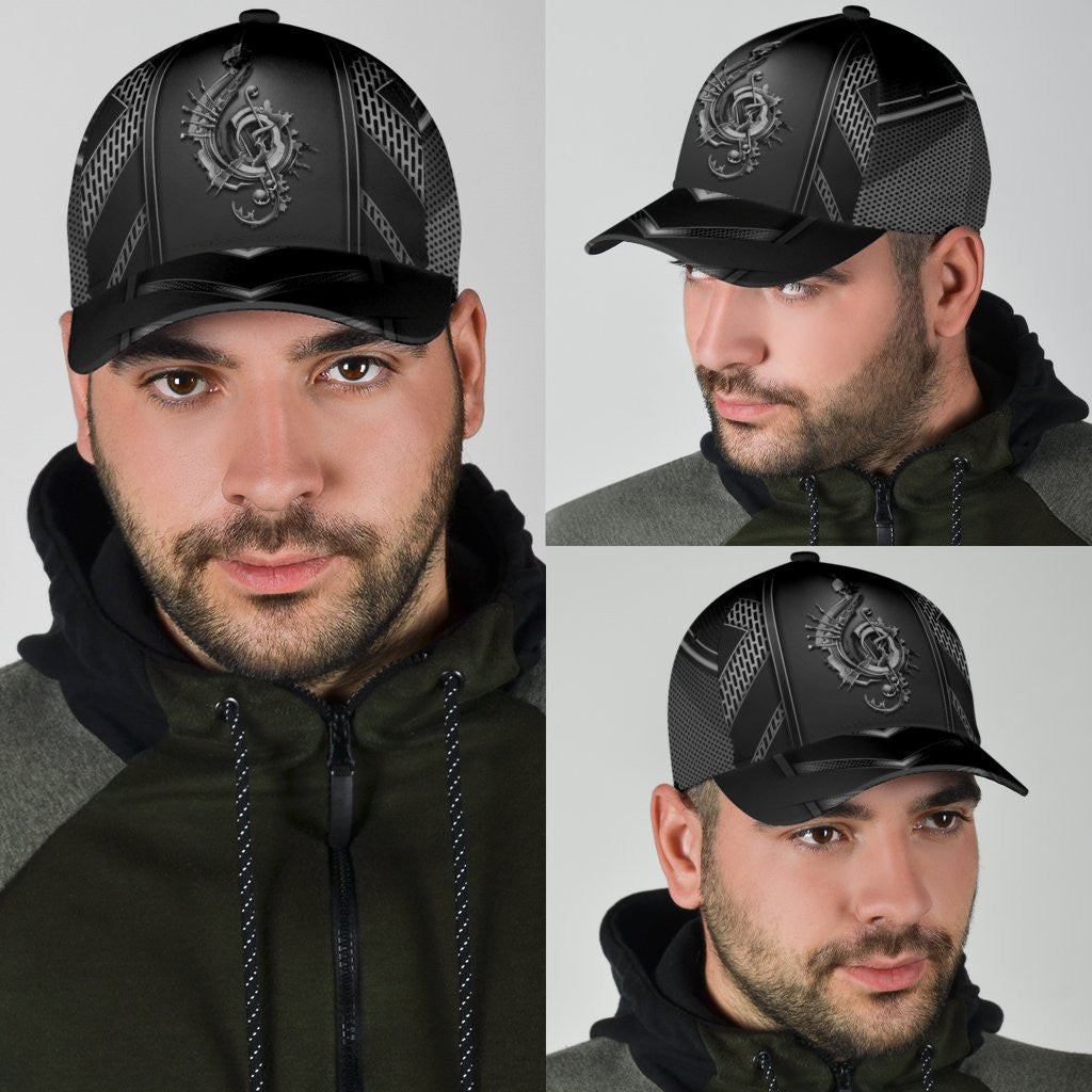 Adeenyc Skull Gifts Skull Music Classic Cap Trucker Hats Custom Hats Gifts For Men & Women