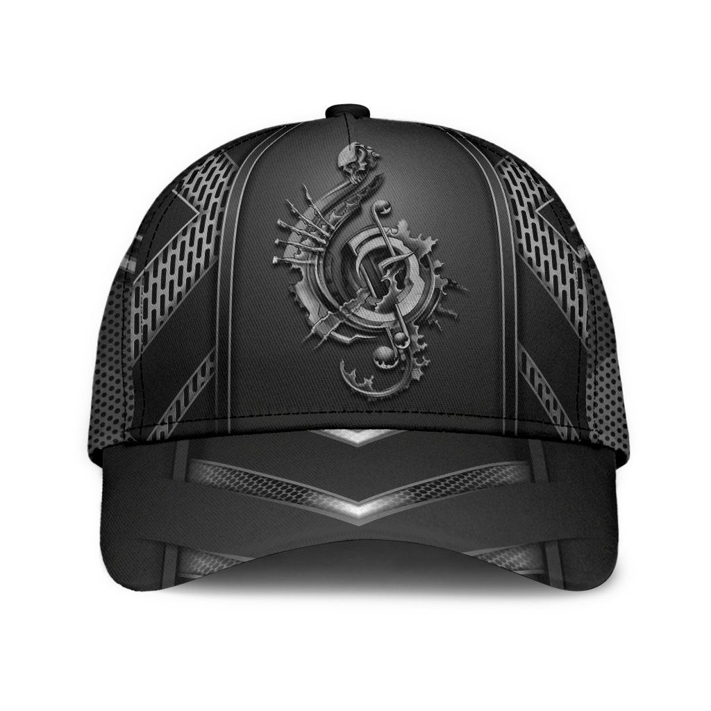 Adeenyc Skull Gifts Skull Music Classic Cap Trucker Hats Custom Hats Gifts For Men & Women